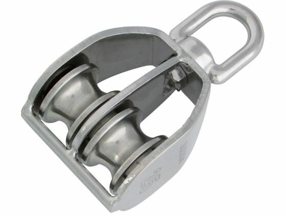 【マラソン限定★2000円クーポン&ポイント2倍】【お取り寄せ】水本 ステンレス 豆ブロック B-1271 滑車 物流 作業