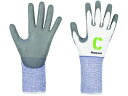 【ポイント2倍★22日20:00〜27日9:59迄】【お取り寄せ】ハネウェル 耐切創手袋 VERTIGO GREY PU LONG C&G C-09 耐切創手袋 作業用手袋(3)