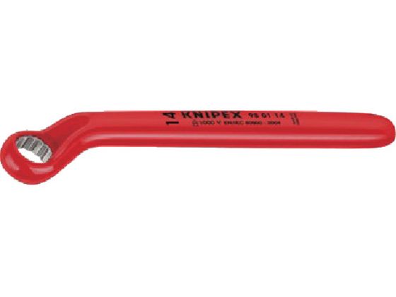 【マラソン限定★ポイント2倍】【お取り寄せ】KNIPEX 9801-15 絶縁メガネ 1000V 9801-15 めがねレンチ レンチ スパナ プーラー 作業用品 工具