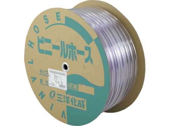 【ポイント2倍★22日20:00〜27日9:59迄】【お取り寄せ】サンヨー 透明ホース12×16 5