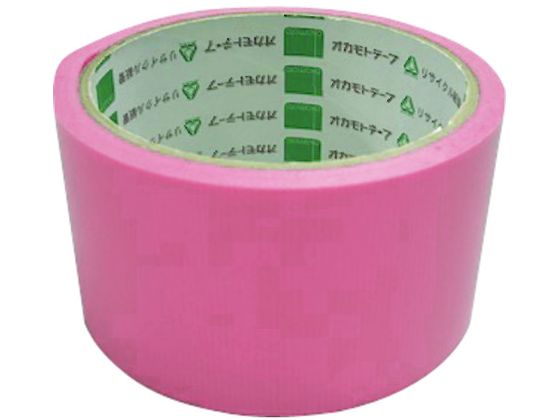 【ブラックフライデー限定★27日9:59迄店内ポイント2倍】【お取り寄せ】オカモト PETクロス養生用 418 モモイロ 50ミリ 418P ピンク 養生テープ...