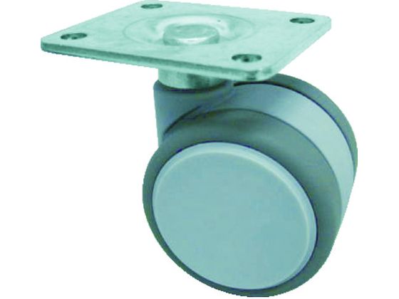 乐天商城 - 【マラソン限定★ポイント2倍】【お取り寄せ】東海 プレート式双輪キャスター 50径 自在 角座 F050F キャスター 筐体 機構部材 金物