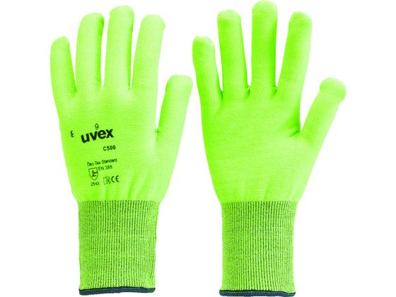 【お取り寄せ】UVEX C500 ライナー M 6049768 耐切創手袋 安全保護具 作業用手袋 軍足 作業