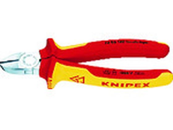 乐天商城 - 【レビュー投稿で100円OFFクーポン】【お取り寄せ】KNIPEX 絶縁1000V電工ニッパー 140mm 7006-140 弱電用絶縁工具 空調 電設資材 作業用品 工具