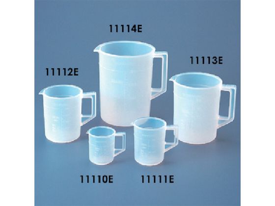 【ブラックフライデー限定★27日9:59迄店内ポイント2倍】【お取り寄せ】サンプラ PFA手付ビーカー 1L 11..