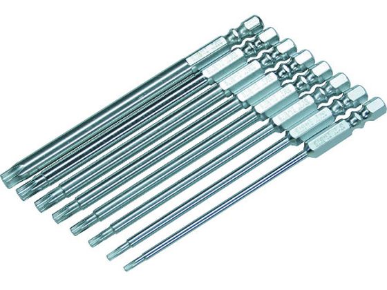 乐天商城 - 【レビュー投稿で100円OFFクーポン】【お取り寄せ】エイト トルクスプラスビット(TORXplusビット) 差し込み角6.35 8IP EA-33S 8IPX115 片頭ビット ドライバービット 作業用品 工具