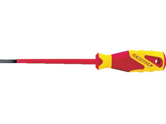 乐天商城 - 【レビュー投稿で100円OFFクーポン】【お取り寄せ】GEDORE 絶縁スリムドライバー(-) 4.0×0.8 1612255 ドライバー ビット 作業工具 作業用品 工具