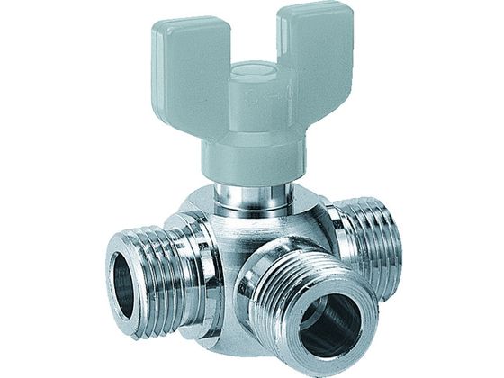 【マラソン限定★ポイント2倍】【お取り寄せ】カクダイ 三方ボール切替弁 13 6502 継手 パイプ 水道 空調配管用工具 作業用品 工具