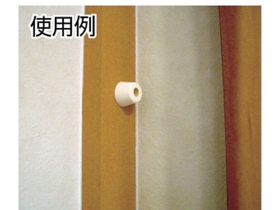 【お取り寄せ】MK ゴムセーフ戸当 白 30mm M-600-30S ドア サッシ廻り 建築金物 土木 建築資材