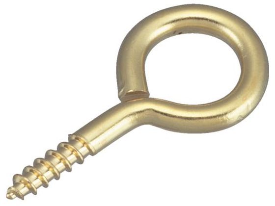 【レビュー投稿で100円OFFクーポン】【お取り寄せ】TRUSCO 真鍮ヒートン#0 55本入 THT-B0 接合金物 土..