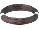 【ポイント2倍★22日20:00〜27日9:59迄】【お取り寄せ】TRUSCO アルミ線 ブロンズタイプ 4mm TAW-40BZ 内装商品 建築金物 土木 建...