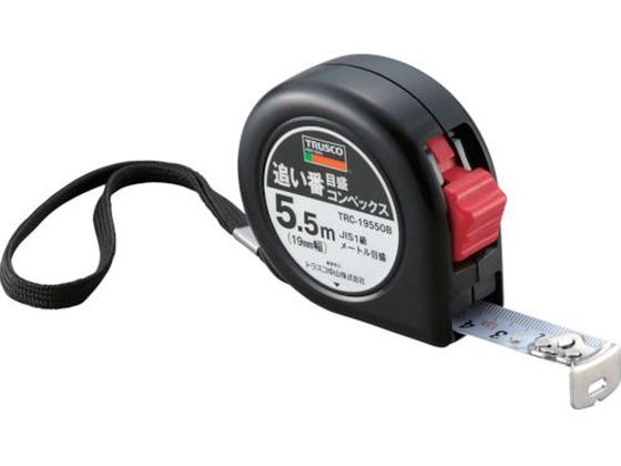 乐天商城 - 【レビュー投稿で100円OFFクーポン】【お取り寄せ】TRUSCO 追い番目盛コンベックス19mm幅 5.5m TRC-1955OB コンベックス 測量用品 工事用品 作業用品 工具