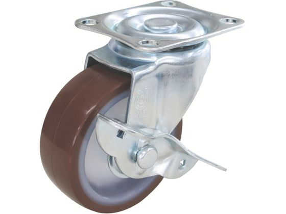 【レビュー投稿で100円OFFクーポン】【お取り寄せ】TRUSCO TYSシリーズ 自在 SP付 ウレタン車75mm TYSUB-75 キャスター 筐体 機構部材 金物