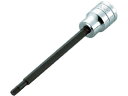 【ポイント2倍★22日20:00〜27日9:59迄】【お取り寄せ】KTC 12.7sq.ロングヘキサゴンビットソケット7/32inch BT4-7 32L ソケ...