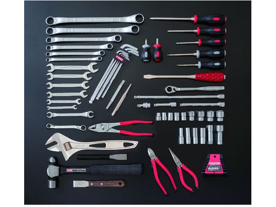 【お取り寄せ】TONE ツールセット(オートメカニック用) 56pcs 700AD 工具セット 作...
