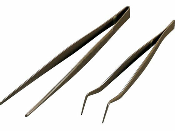 【レビュー投稿で100円OFFクーポン】【お取り寄せ】フロンケミカル フッ素樹脂コーティングピンセット 125mm 膜厚約50μ NR0366-001 ピンセット はんだ 静電気対策用品 生産加工用品 作業用品 工具