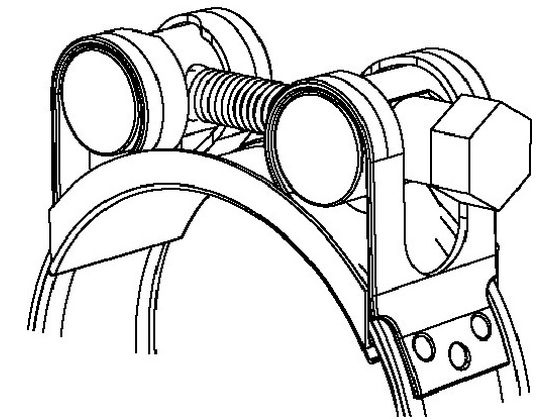 【お取り寄せ】JUBILEE スーパークランプ 取付径 60-63mm (2個入) JSC063SS316 ホースバンド ワイヤバンド 流体継手 チューブ 生産加工用品 作業用品 工具 cocodecow-10475426 ココデカウ サンプル画像3