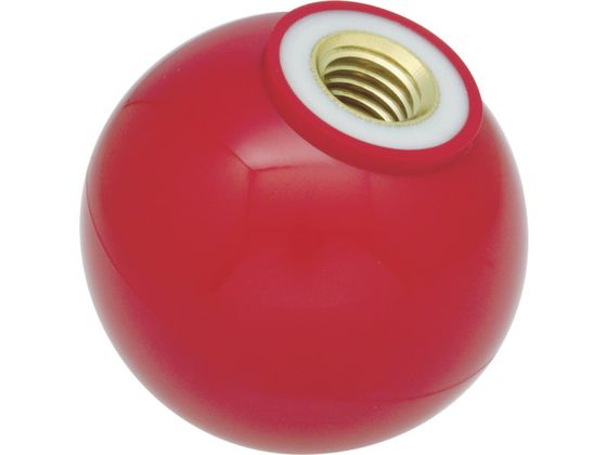 樂天商城 - 【マラソン限定★ポイント2倍】【お取り寄せ】TRUSCO 樹脂製握り玉 芯金付 赤 Φ32×M8mm P-TPC32-8R 扉 外装部品 機構部品 メカニカル部品 作業用品 工具