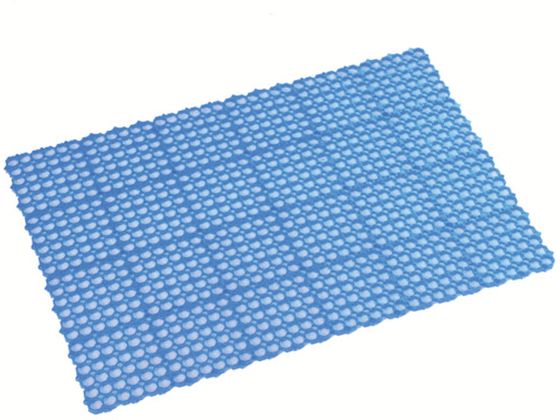 【お取り寄せ】ミヅシマ エイトチェッカーD× 150×150 青 420-0010 すのこ 清掃 衛生 水廻り 厨房 キッチン テーブル