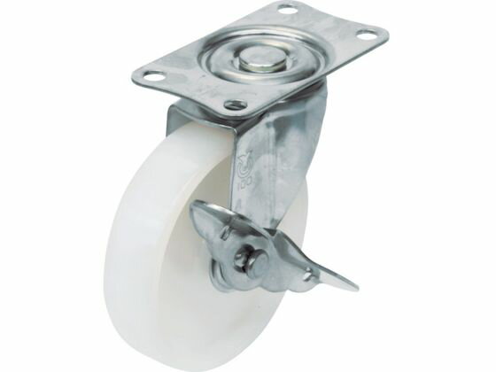 【レビュー投稿で100円OFFクーポン】【お取り寄せ】ユーエイ キャスター ステンレス製S付自在車 径75ナイロン車輪 SUS-E-75NS キャスター 筐体 機構部材 金物