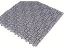 【レビュー投稿で100円OFFクーポン】【お取り寄せ】ミヅシマ クロスラインマットエース 150×150 グレー 420-0310 すのこ 清掃 衛生 水廻り 厨房 キッチン