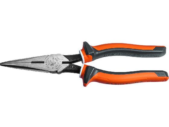 乐天商城 - 【レビュー投稿で100円OFFクーポン】【お取り寄せ】KLEIN 絶縁ロングノーズプライヤー 220mm 203-8-EINS プライヤー ペンチ ニッパ 作業用品 工具