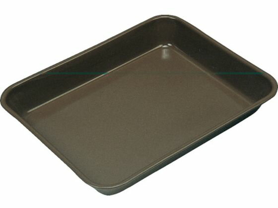 【レビュー投稿で100円OFFクーポン】【お取り寄せ】フロンケミカル フッ素樹脂コーティング中浅バット 中浅10 膜厚約50μ NR0375-003 バット トレー 金属製 金属容器 計量器