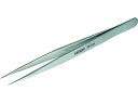 【お取り寄せ】HOZAN チタンピンセット PP-124 ピンセット はんだ 静電気対策用品 生産加工用品 作業用品 工具