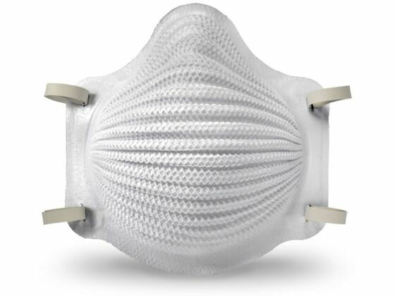 【ポイント2倍★22日20:00〜27日9:59迄】【お取り寄せ】MOLDEX AIRWAVE 4200DS2使い捨て防じんマスク バリューパック 作業用マスク 防塵マスク 安全保護具 作業(4)
