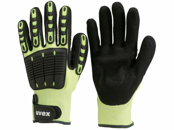 【レビュー投稿で100円OFFクーポン】【お取り寄せ】UVEX 耐切創手袋 インパクト1 L 6059869 超高強度ポ..