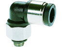 【ポイント2倍★22日20:00~27日9:59迄】【お取り寄せ】チヨダ ミニメイルエルボ 6mm・M5×0.8 M6R-M5ML 汎用管継手 コンプレッサー 空圧機器 ホース 生産加工用品 作業用品 工具