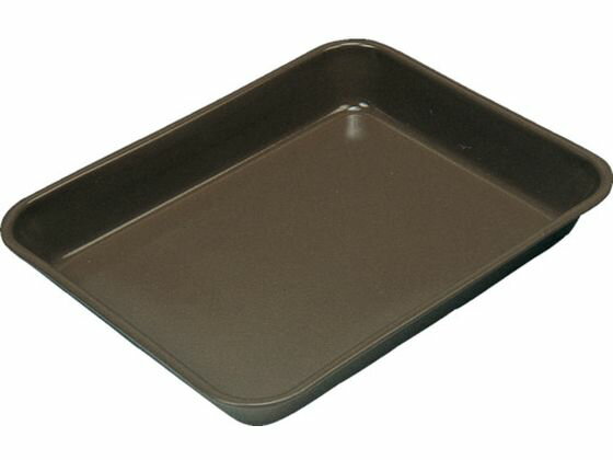 【ブラックフライデー限定★27日9:59迄店内ポイント2倍】送料無料 【お取り寄せ】フロンケミカル フッ素樹脂コーティング標準バット 標準3 膜厚約50μ NR0376-010 バット トレー 金属製 金属容器 計量器