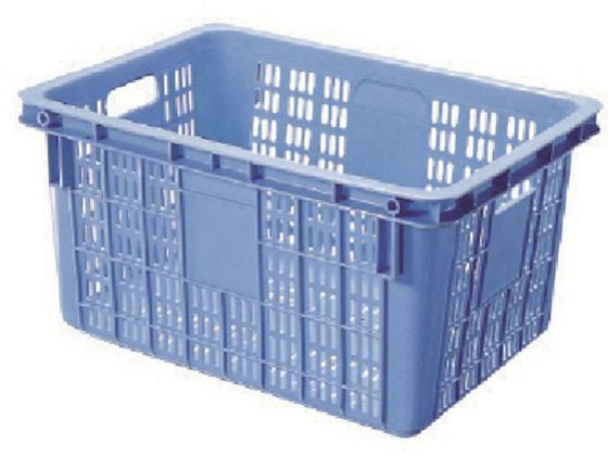 【レビュー投稿で100円OFFクーポン】送料無料【お取り寄せ】積水 BK型コンテナ(バスケット型) BK-70 青 BK-70 メッシュコンテナ 保管 作業