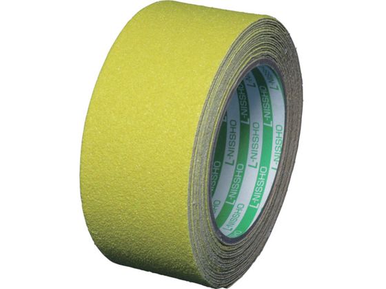 【レビュー投稿で100円OFFクーポン】【お取り寄せ】日東エルマテ ノンスリップテープ 100mm×5m イエロー LS-100Y 屋外用 すべりどめテープ 粘着テープ 梱包