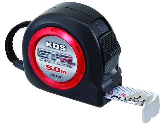 【レビュー投稿で100円OFFクーポン】【お取り寄せ】KDS 剛立25巾5m厚爪 GTR-2550 コンベックス 測量用品 工事用品 作業用品 工具