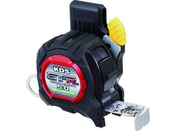 【レビュー投稿で100円OFFクーポン】【お取り寄せ】KDS 剛立G25巾5mまさめ厚爪ホルダー付 GTR-G2550SZ コンベックス 測量用品 工事用品 作...