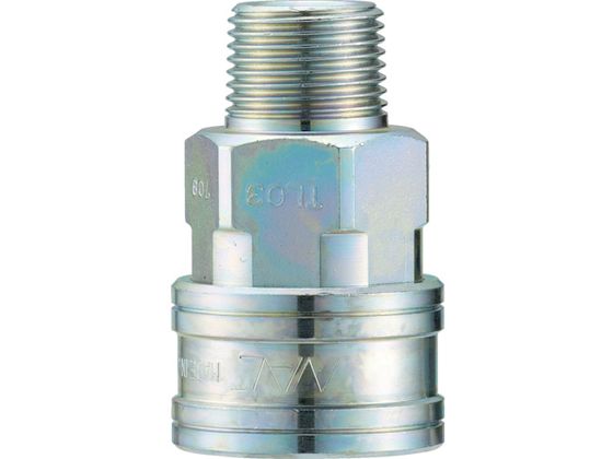 樂天商城 - 【レビュー投稿で100円OFFクーポン】【お取り寄せ】ナック クイックカップリング TL型 鋼鉄製 メネジ取付用 CTL04SM カップリング 流体継手 チューブ 生産加工用品 作業用品 工具