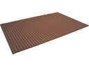 【レビュー投稿で100円OFFクーポン】送料無料【お取り寄せ】TRUSCO ジャバラマット 600×900mm ブラウン TNC-6090BR コーナーガード クッション 現場 安全 作業