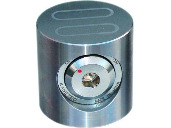 【お取り寄せ】カネテック 一面吸着丸形永磁ミニチャック MMC-5A マグネット 測定 作業