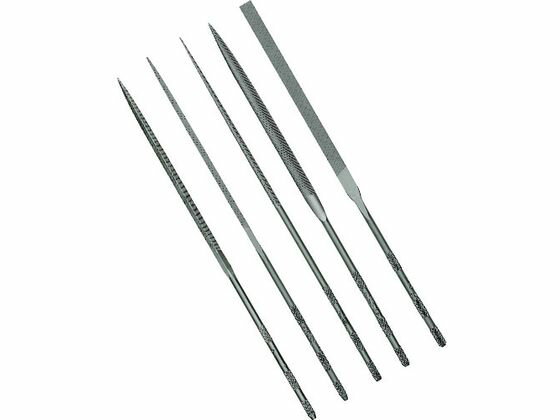 【お取り寄せ】バローベ/精密ニードルヤスリ5種セット180mm#0/LA-ST-180-0