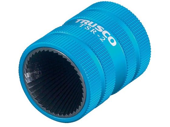 【レビュー投稿で100円OFFクーポン】【お取り寄せ】TRUSCO パイプリーマー ステンレス用 穴径Φ8〜35 TSR-2 空調配管工具 水道 空調配管用工具 作業用品 工具