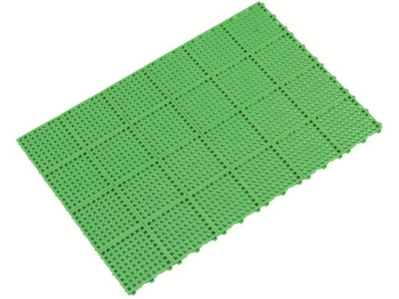 【マラソン限定2,000円クーポン★20日〜27日9:59迄ポイント2倍】 ミヅシマ/ネパックマット 本体 150×150 緑/421-0020 すのこ 清掃 衛生 水廻り 厨房 キッチン テーブル