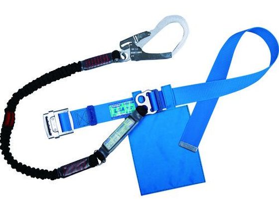 乐天商城 - 【マラソン限定★ポイント2倍】【お取り寄せ】ツヨロン 胴ベルト型墜落制止用器具 ノビロン 青 Mサイズ 墜落制止用器具 安全保護具 作業