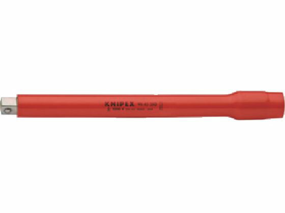 【レビュー投稿で100円OFFクーポン】【お取り寄せ】KNIPEX 125mm 絶縁エキステンションバー 1/2 9845-1..