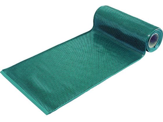 樂天商城 - 【レビュー投稿で100円OFFクーポン】送料無料【お取り寄せ】つくし ラクラクロードマット(歩行者マット) 600mm×3.6M 5510 養生資材 現場 安全 作業