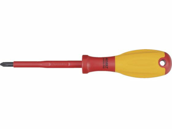 【レビュー投稿で100円OFFクーポン】【お取り寄せ】HAZET 絶縁ドライバー プラス PH3 810VDE-PH3 絶縁ドライバー 空調 電設資材 作業用品 工具