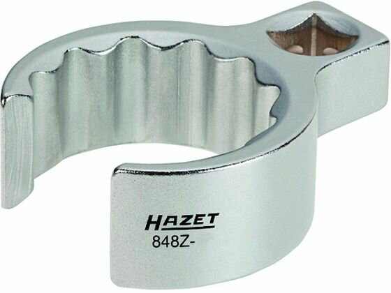 【レビュー投稿で100円OFFクーポン】【お取り寄せ】HAZET クローフートレンチ(フレアタイプ) 対辺寸法19mm 848Z-19 レンチ スパナ プーラー 作業用品 工具