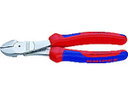 【ポイント2倍★22日20:00~27日9:59迄】【お取り寄せ】KNIPEX 7405-140 強力型ニッパー140mm 7405-140 ニッパ ペンチ プライヤー 作業用品 工具