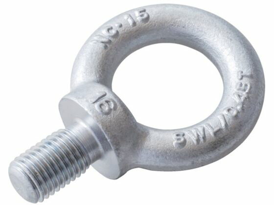 【レビュー投稿で100円OFFクーポン】【お取り寄せ】NANIWA アイボルト クリスタルコート M10 EBH000010 ワイヤークリップ アイボルト アイ...