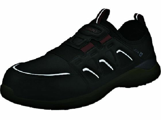 【レビュー投稿で100円OFFクーポン】【お取り寄せ】シモン 軽量耐滑プロスニーカー KL517 黒／イエロー 24.0cm 安全靴 作業靴 スニーカータイプ 安全保護具 作業